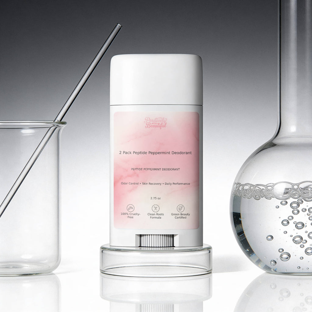 2 Pack Peptide Peppermint Deodorant